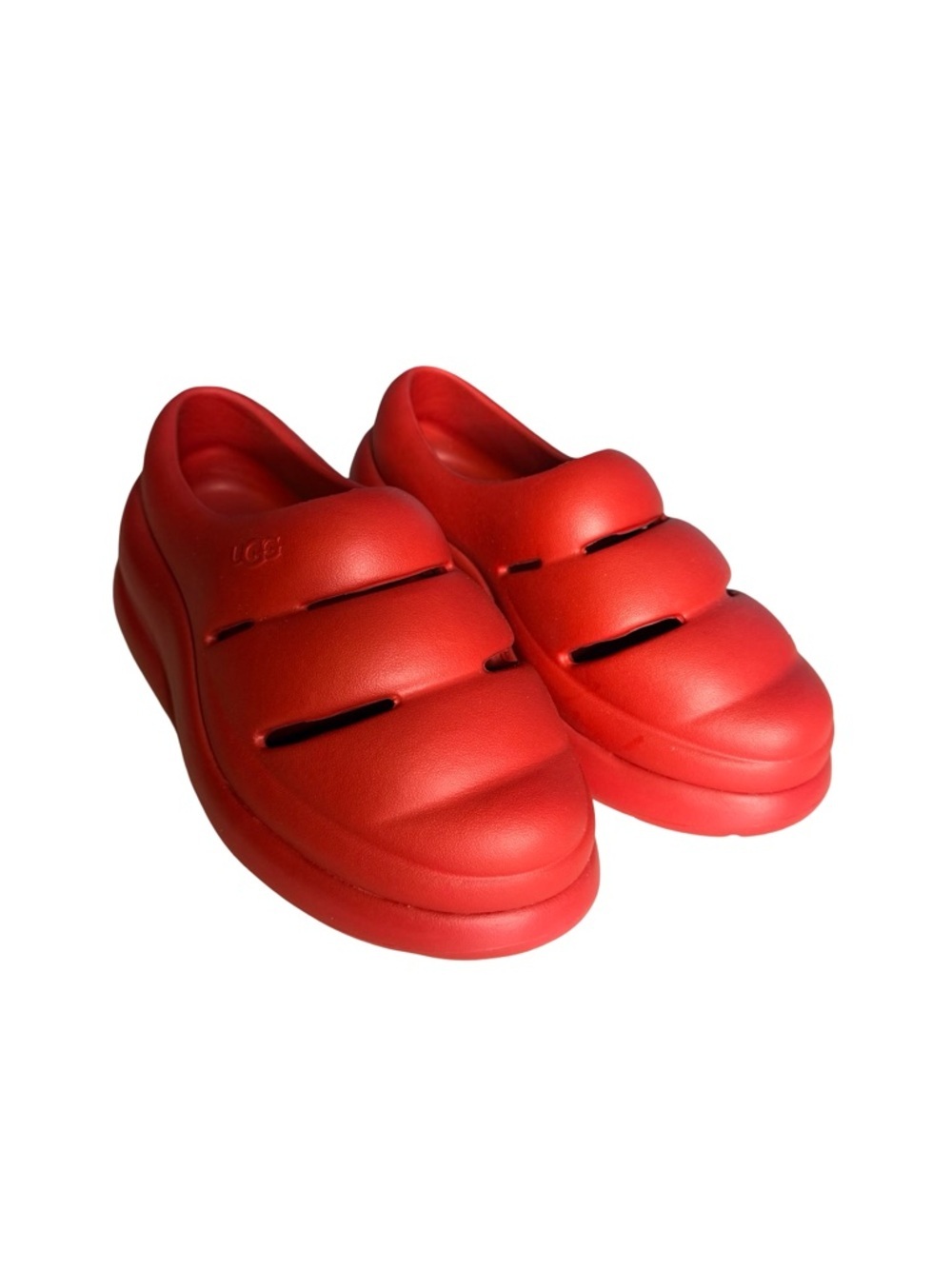 UGG Sport Yeah Clog. Women size 8 bright red.